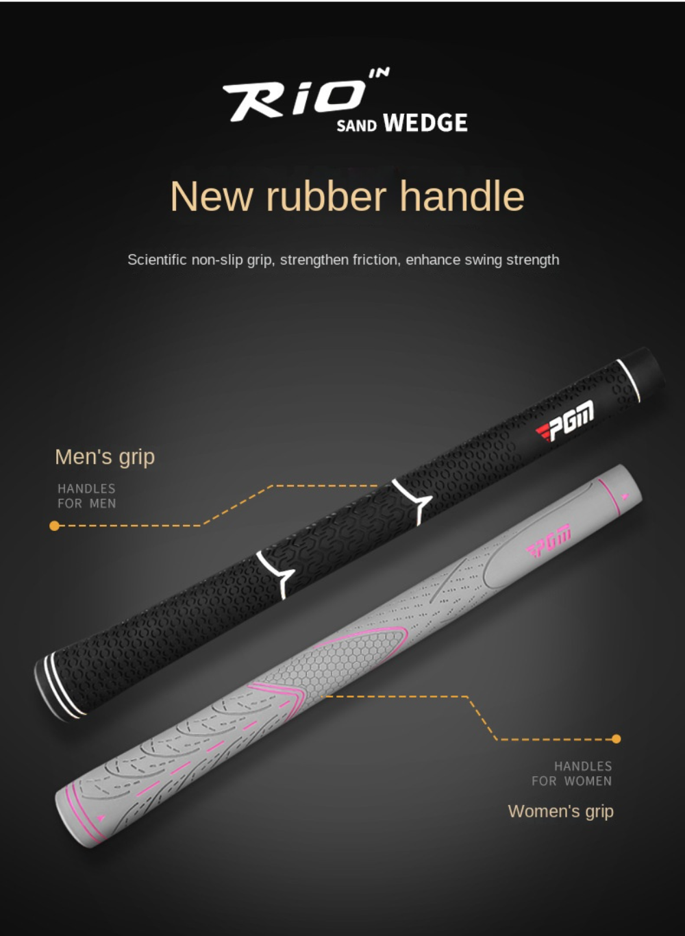 PGM Golf Sand Wedge with Wide Bottom 52/56/60 Degree - Perfect for a Confident Shot on Any Sand or Rough Surface