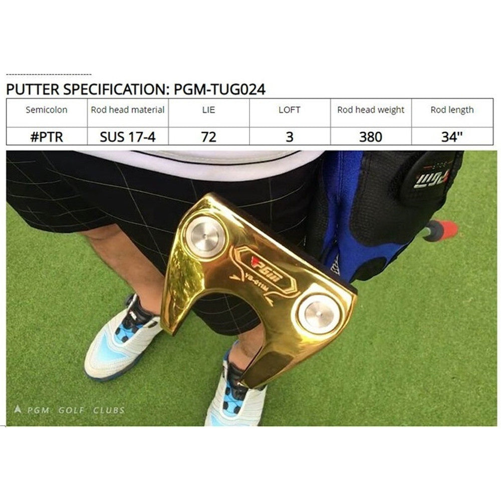 PGM Unisex Men Golf Putter Club Driving Irons Golf Clubs CNC Integration Stainless Steel Shaft Golfing Traning Equipment