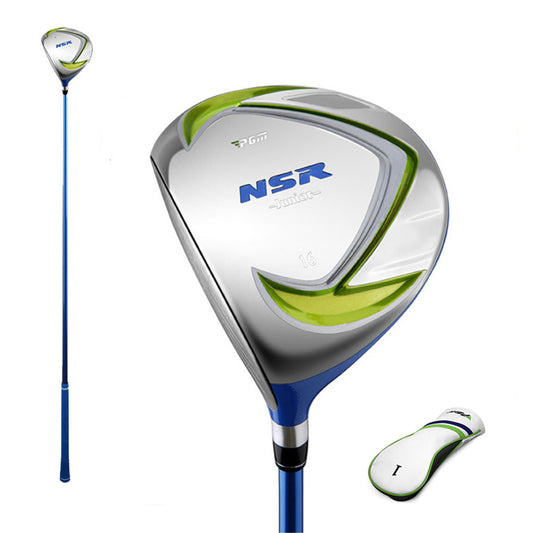 PGM Left or Right Handed Golf Driver #1 Wood/Hybrid Club for Kids Boys Girls Carbon Shaft Golf Club Wood with Golf Head Cover