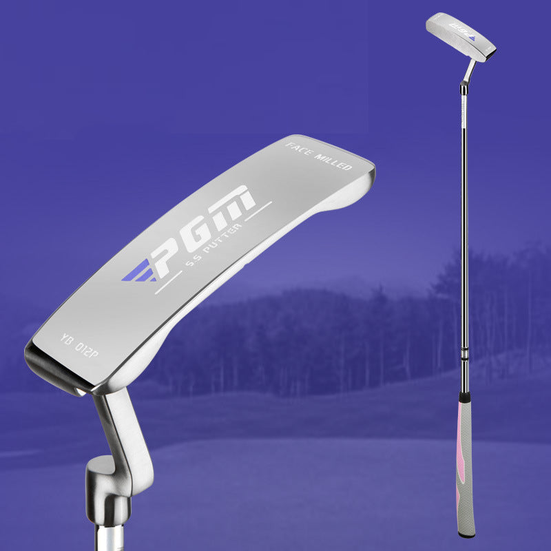 PGM Left-Handed Golf Putter for Women Exerciser Training Golf Blade Putter Sports Golf Push Rod Lady