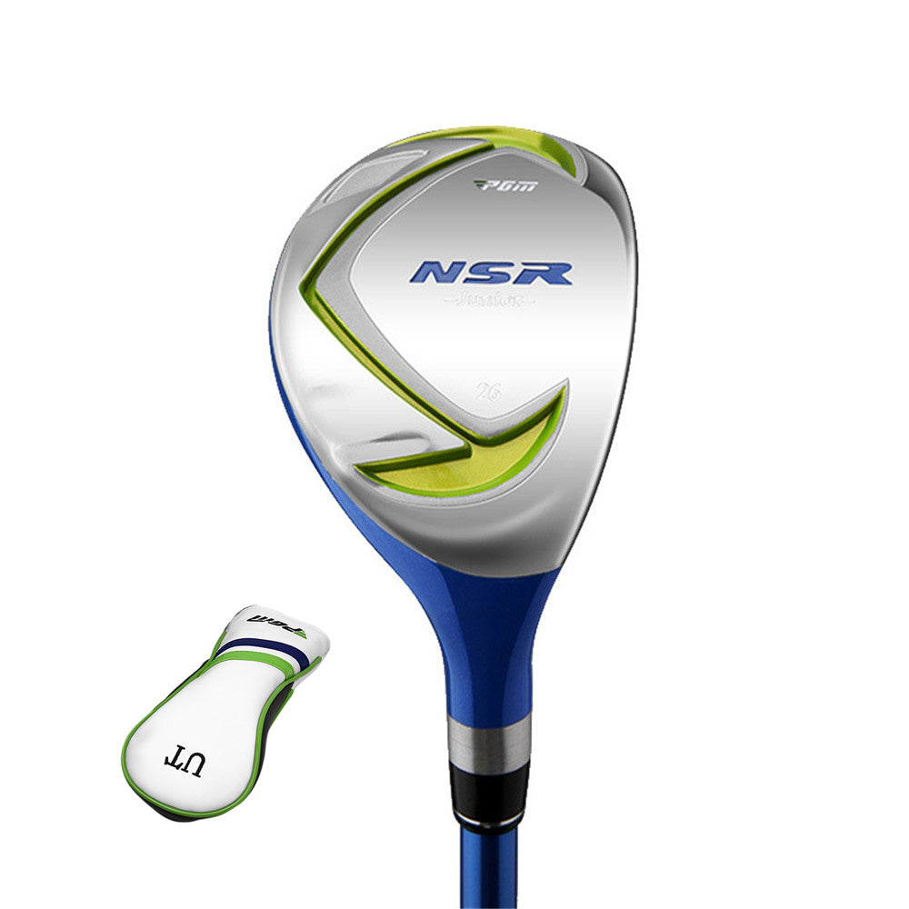 PGM Left or Right Handed Golf Driver #1 Wood/Hybrid Club for Kids Boys Girls Carbon Shaft Golf Club Wood with Golf Head Cover