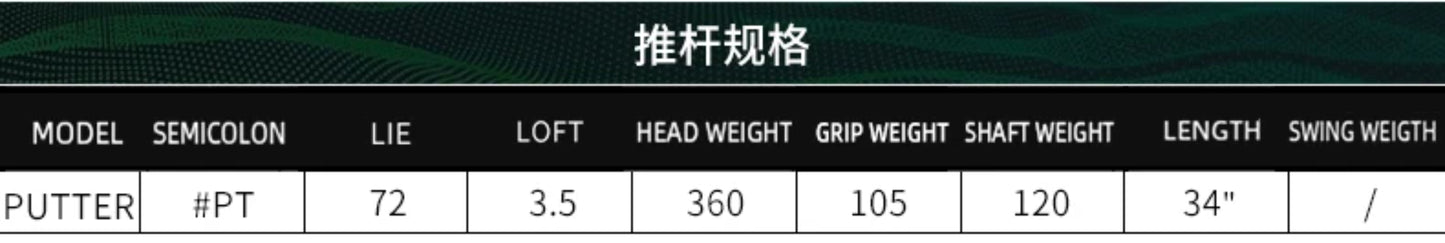 PGM Beginner Professional Golf Clubs Set Premium 460cc Black Golf Clubs