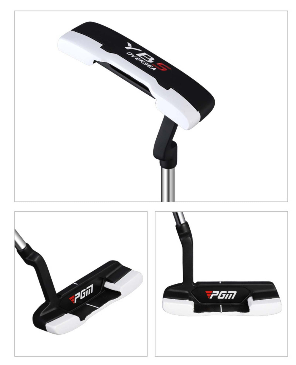 PGM Golf Blade Putter for Beginners Men Women Right Handed with Steel Shaft 3 Degree Loft Adults Golfers Golf Club Push Rod