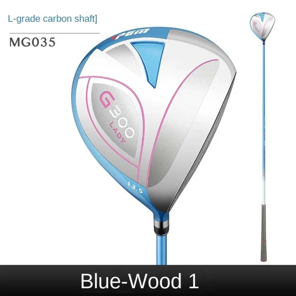 PGM #1 Wooden Golf Driver 13.5 Degree Loft with Carbon Shaft Titanium Head High Rebound Ideal for Golf Club Wood Practice Sports