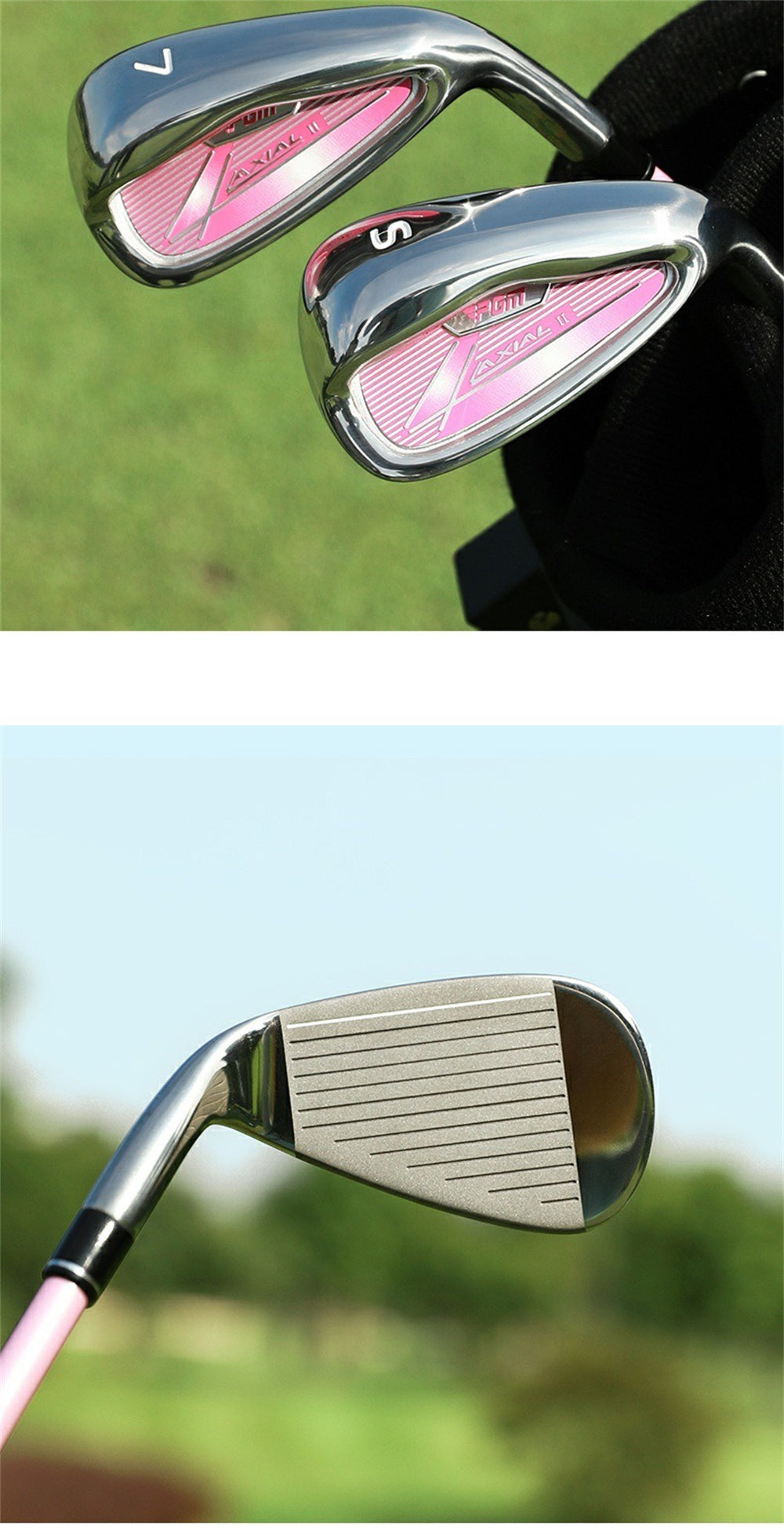 PGM Junior Golf Clubs #7 Iron/#S Sand Wedge Children Boys Girls Right Handed Practice Pole Graphite Shaft Golf Sports