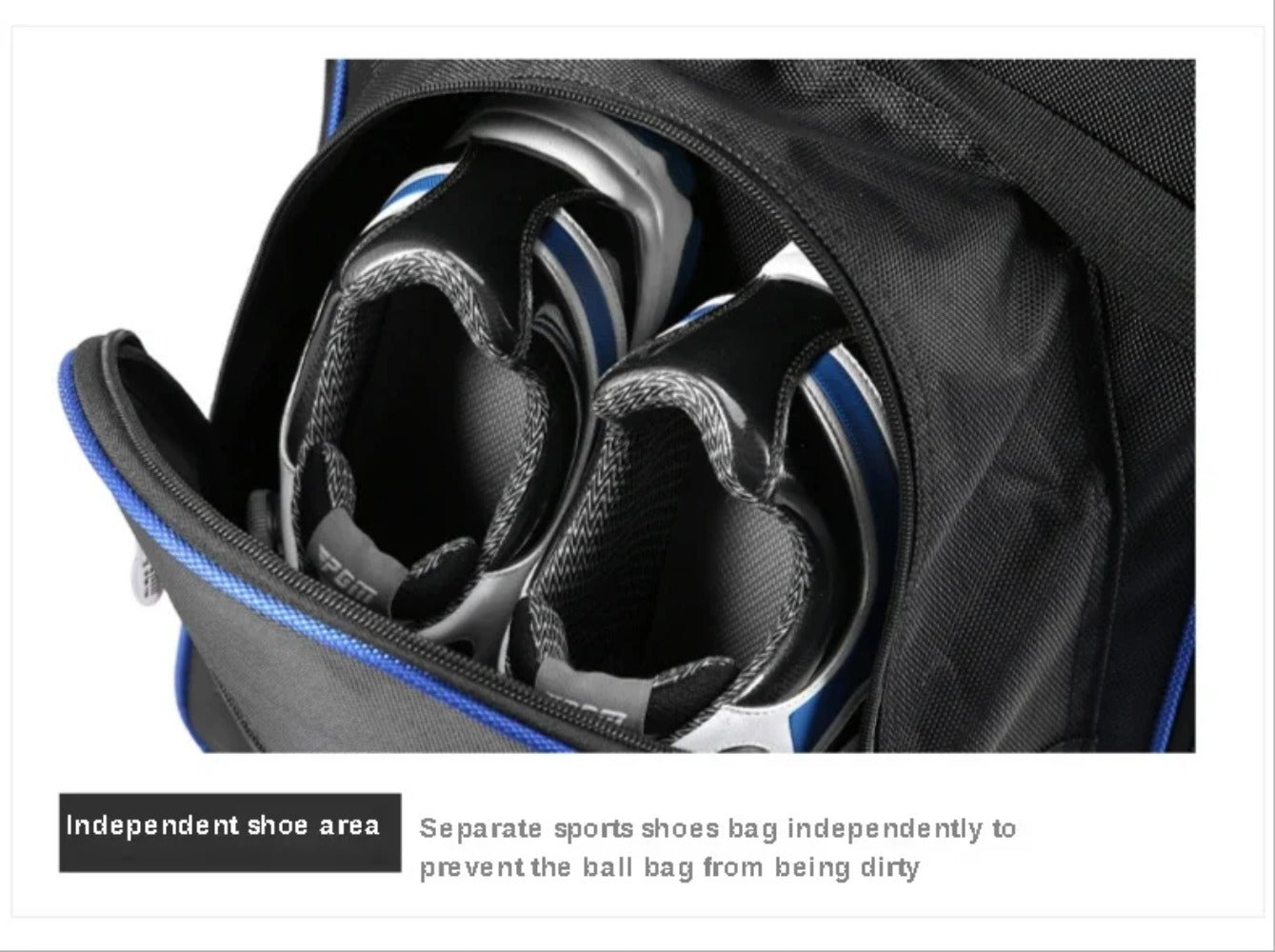 PGM Golf Travel Plane Bags with Wheel thicken Straps Foldable Golf Club Travel Cover for Airlines Golf Aviation Bag