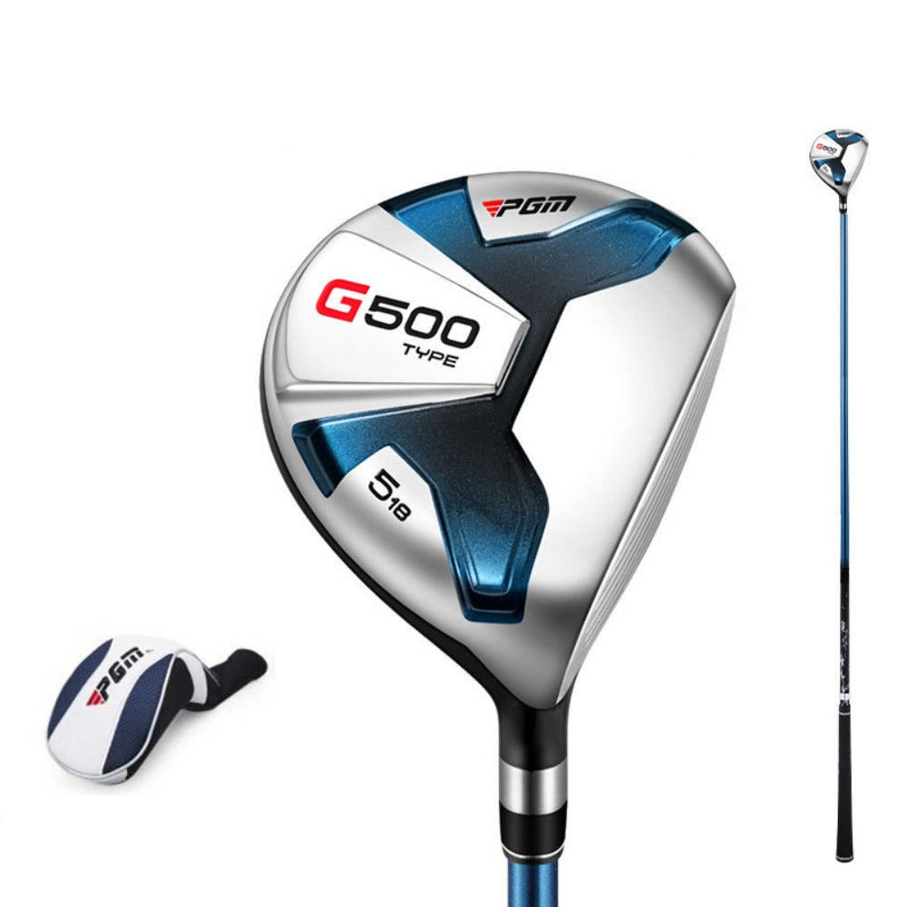 PGM #1/3/5/U4 Golf Club Wooden Rod Men Right Hand High Loft 10.5-21 Degree R/S Grade Graphite Shaft Pole with Golf Headcover Fairway Woods