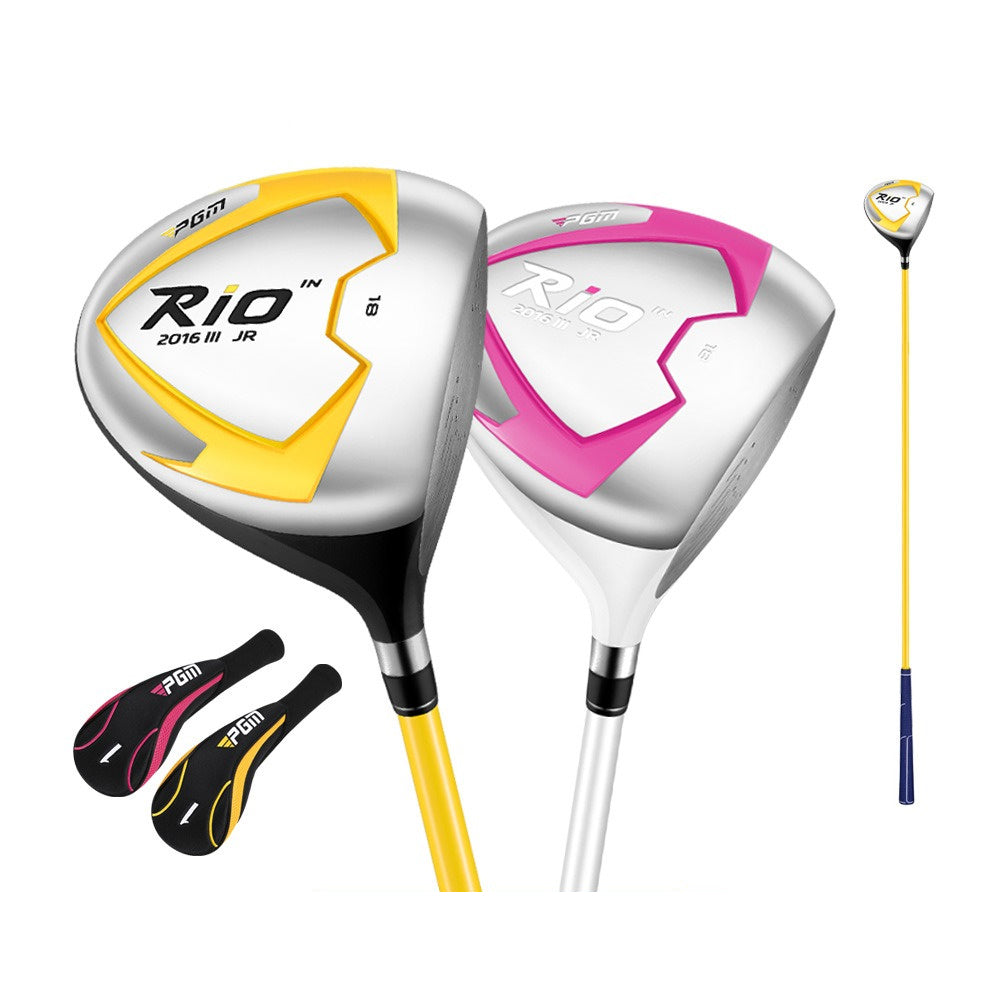 #1 Wood Club Right Handed Junior Golf Drivers Loft 38degree Kids Boys Girls Golf Practice Pole for Young Golfers with Golf Headcover