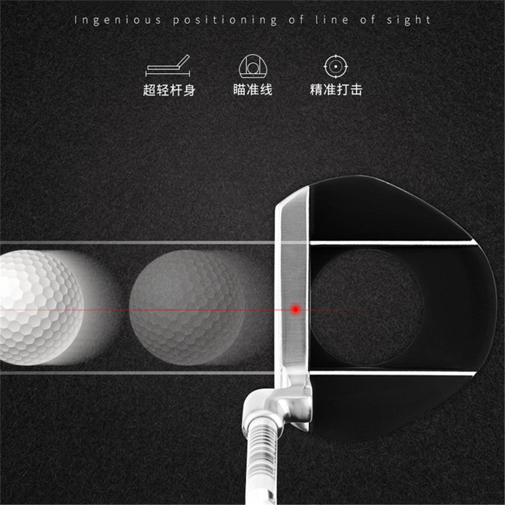 PGM Golf Club Men's Putter Low Center of Gravity with Aiming Line Golf Clubs Putters with Pick Up Function with Head Cover Sports