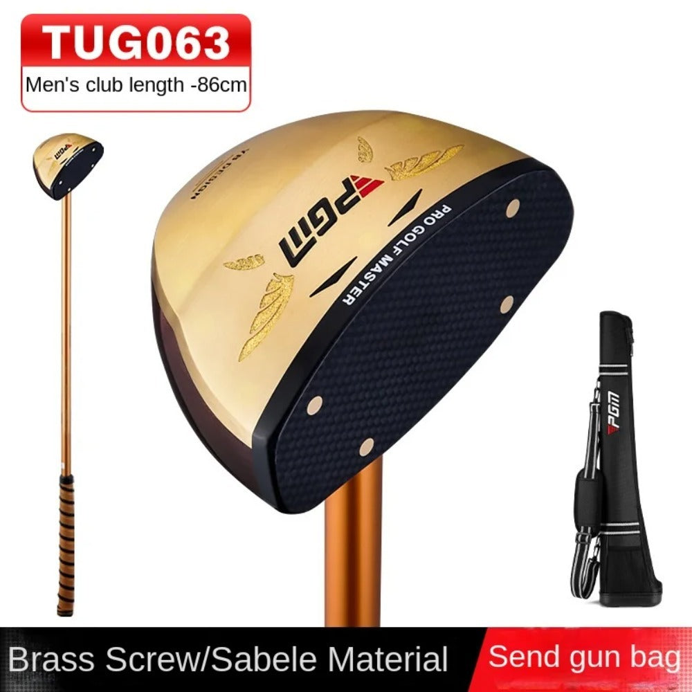 PGM Golf Clubs for Men and Women A Single Club in Park Low Center of Gravity Golf Putter with Golf Gun Bag Supplies