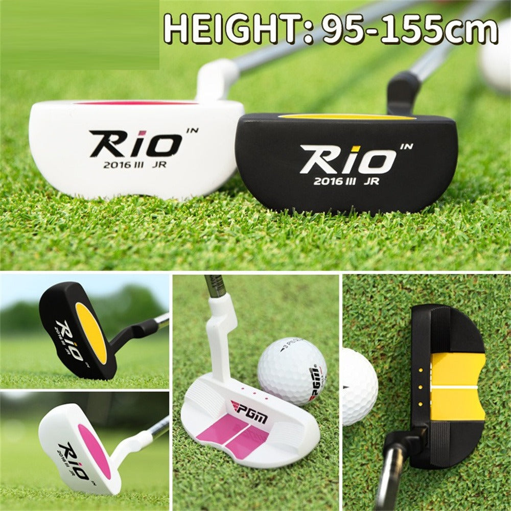 PGM Golf Club Putter Junior Right Handed Golf Practice Push Rod Stick for Beginner Boys and Girls 3-12 Year