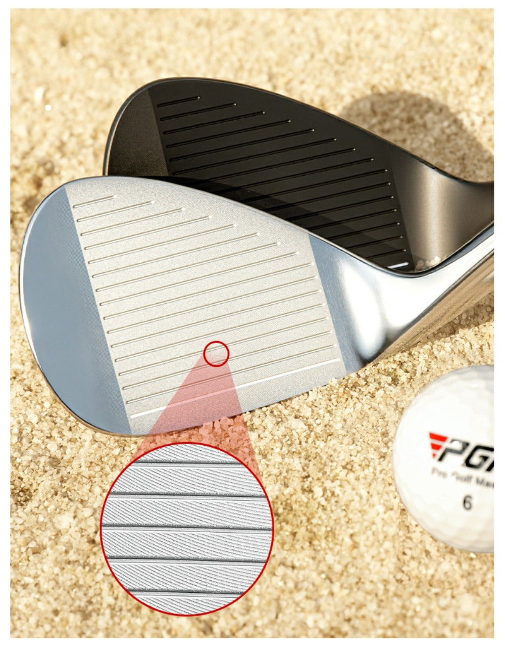 PGM 72 Degree Golf Wedges for Men Women Right-Handed Golf Sand Wedge 72° Loft Golf Clubs Sports