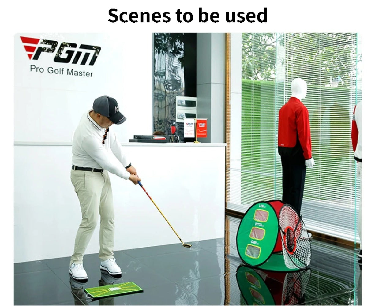 PGM Brand Golf Training Mat for Swing Detection Batting Ball Trace Directional Mat Swing Path Pads Swing Practice Pads