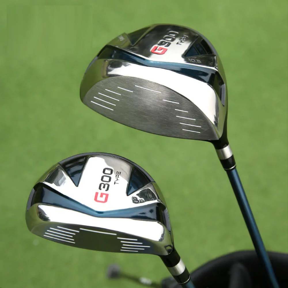 PGM #1/3/5 Fairway Wood Left or Right Handed Light R/S Carbon Shaft Driver with Head Cover for RH LH Adults Golf Club Wood