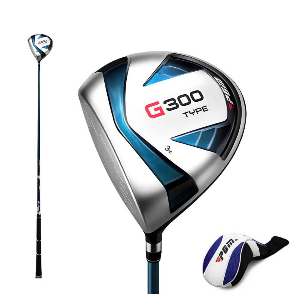 PGM #1/3/5 Fairway Wood Left or Right Handed Light R/S Carbon Shaft Driver with Head Cover for RH LH Adults Golf Club Wood