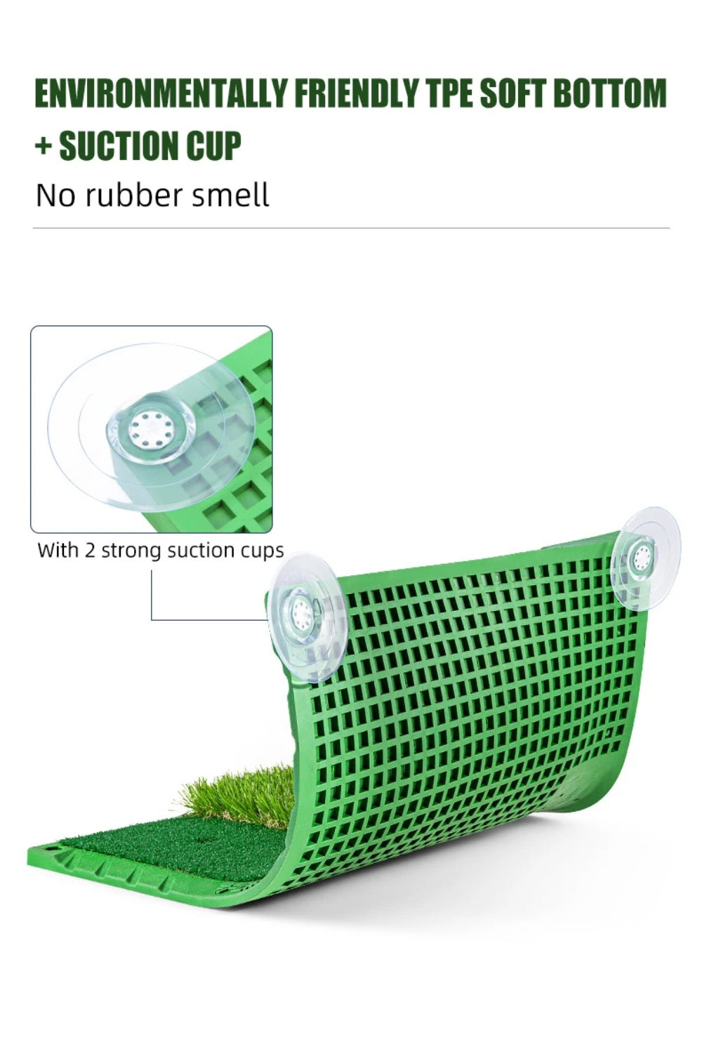 PGM Indoor Golf Training Hitting Mat for Golfers' Practice and Improvement