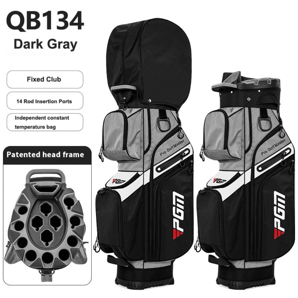 PGM Anti-collision Fixed Frame Golf Bag, Men's and Women's Golf Bags, Golf Club Bag