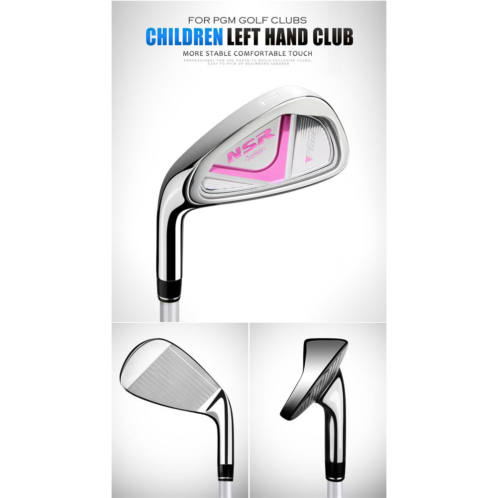 PGM #7/9 Iron Boys Girls Kids Golf Club Beginner Left Hand Children's Golf Irons Club Coach Teaching Practice