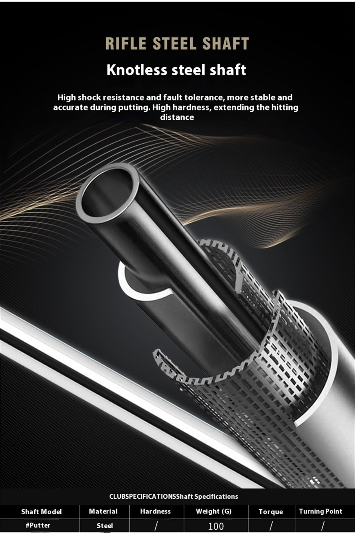 PGM Golf Club Putter Men Right Handed High Fault Tolerance Low Center of Gravity Golf Blade Putters with Headcover Golf Training