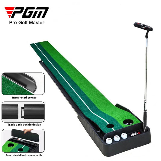 PGM 2.5m/3m Golf Practice Equipment Indoor Putter Golf Practice Equipment Rubber Bottom Putter Golf Equipment