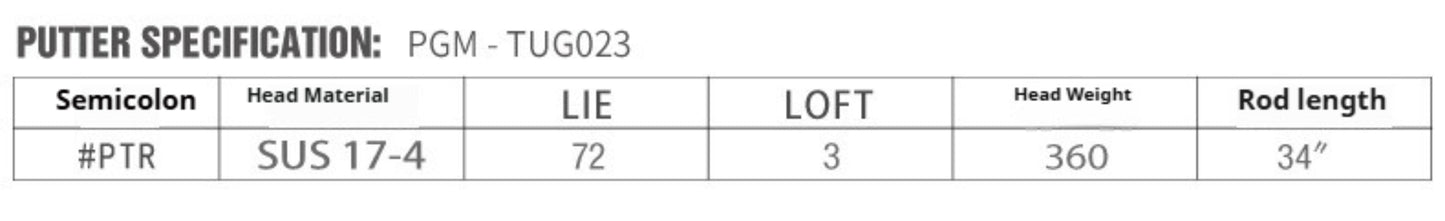 PGM Golf Mallet Putters for Men and Women Golfer - Premium Golf Club Putter with Golf Headcover