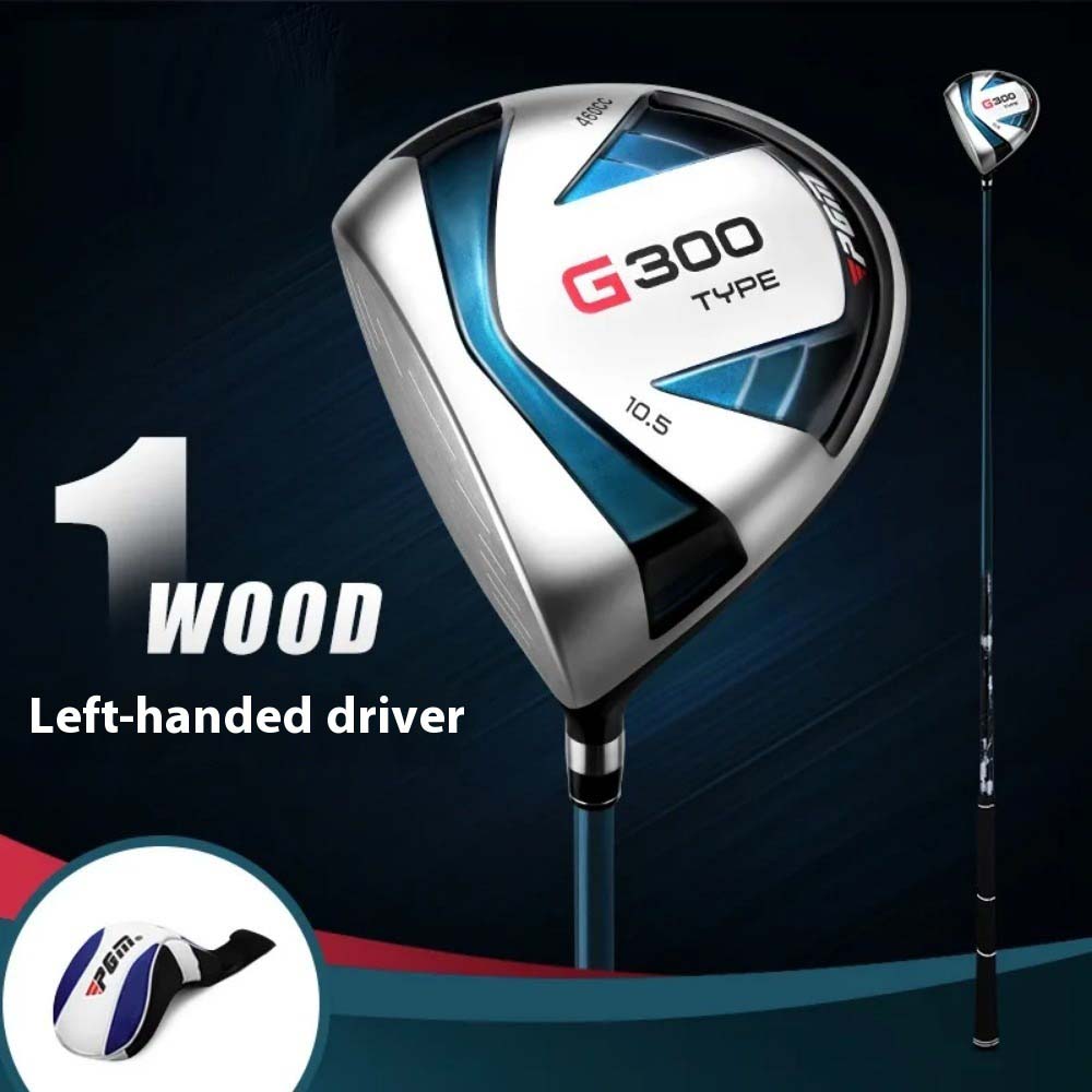PGM #1/3/5 Fairway Wood Left or Right Handed Light R/S Carbon Shaft Driver with Head Cover for RH LH Adults Golf Club Wood