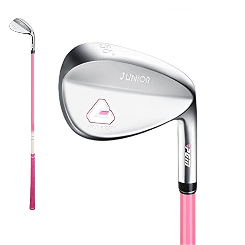 PGM Golf Sand Wedge 56 Degree Loft Carbon Shaft Left or Right Handed Junior Boys Girls Golf Club Wedges Sports
