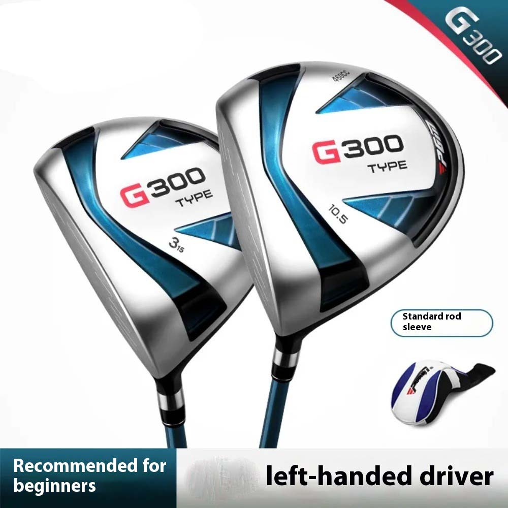 PGM #1/3/5 Fairway Wood Left or Right Handed Light R/S Carbon Shaft Driver with Head Cover for RH LH Adults Golf Club Wood