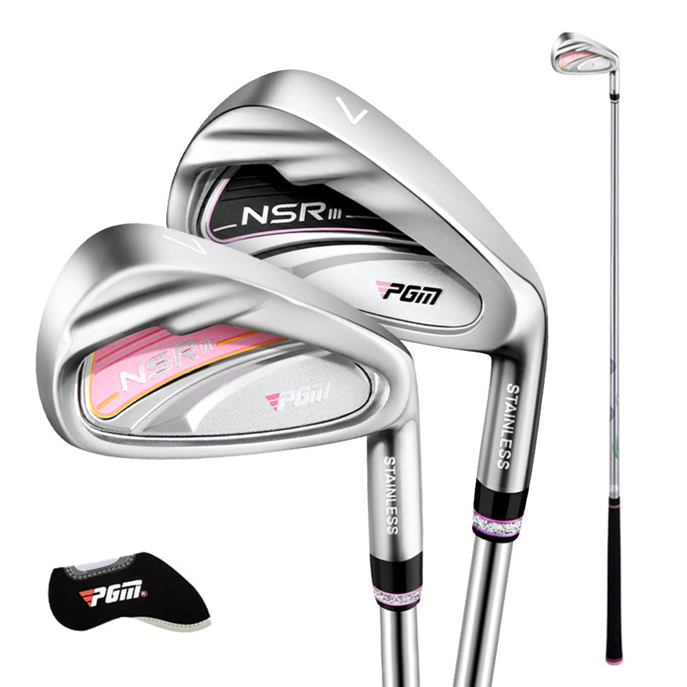PGM Golf Club Women's #7-iron Stainless Steel Golf Single Beginner Golf Iron Practice Competition Club with Headcover