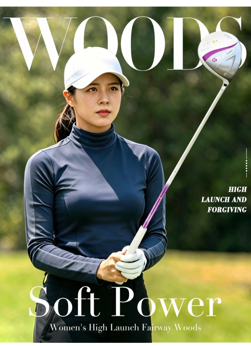 PGM Golf Fariway Wood #1/3/5/Hybrid Women Right Handed Driver Golf Club