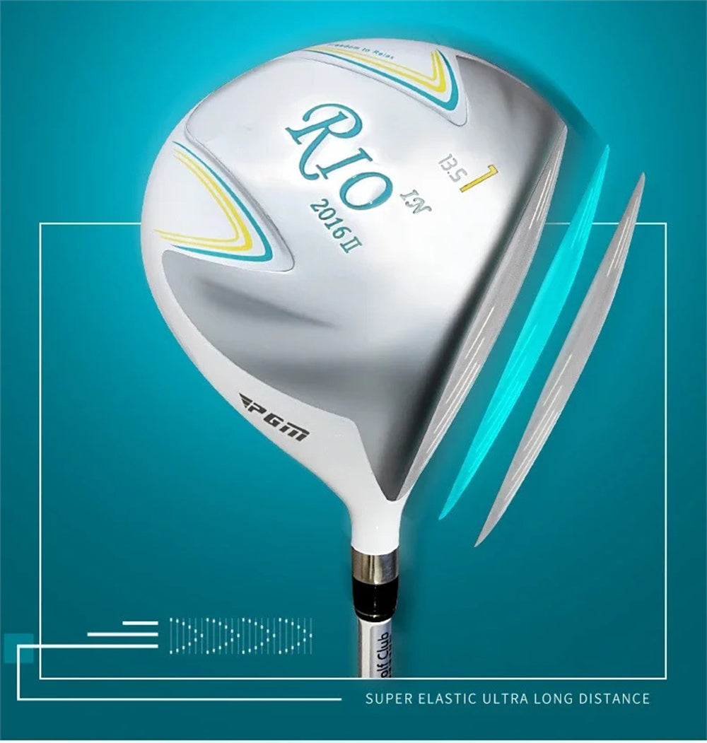 PGM Golf Club Wood No.1/3/5/4H Right Handed Golf Driver Iron Hybrid Club Light Graphite Shaft Fairway Woods for Women