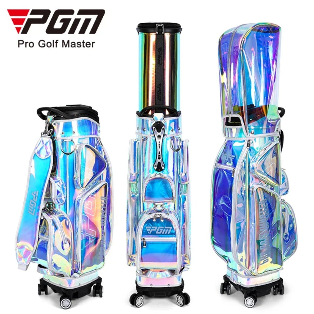 PGM Unisex Golf Travel Bag Colorful Waterproof Four-wheel Flat  Air Consignment Bags Golf Aviation Bag Large Capacity