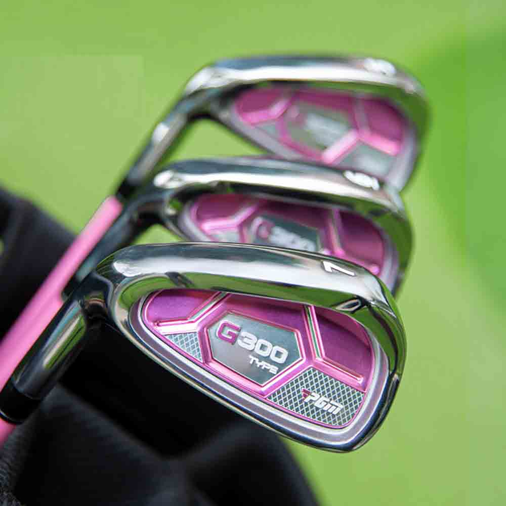 PGM Left Handed #7 Iron Women's Golf Club Iron 30 Degree with Steel/Carbon Shaft Lady Golf Precision for Accurate Shots Single Clubs