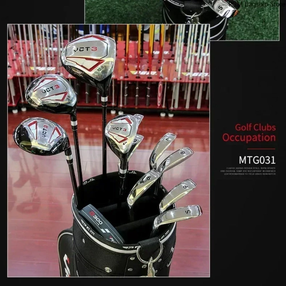 PGM Golf Clubs VCT3 Generation Right Handded 12 Clubs with Golf Bag Men's Beginners Full Complete Set