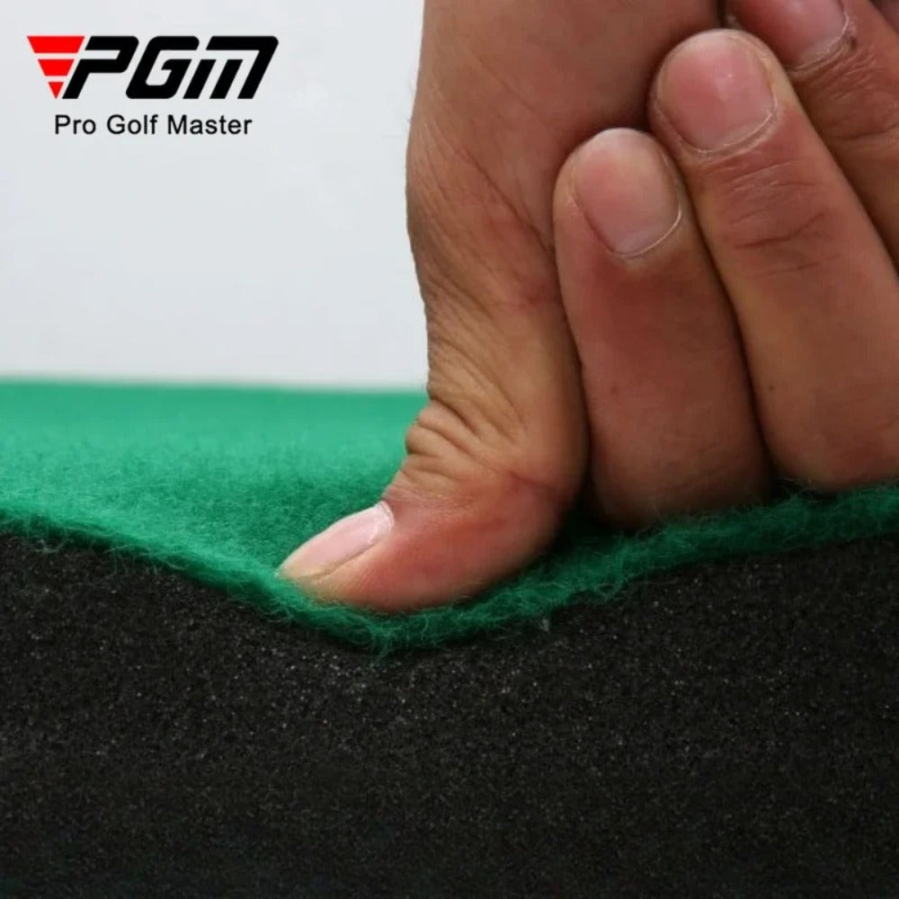 PGM Golf Portable Green Indoor Golf Puttering Trainer Mini Practice Blanket 3x1m