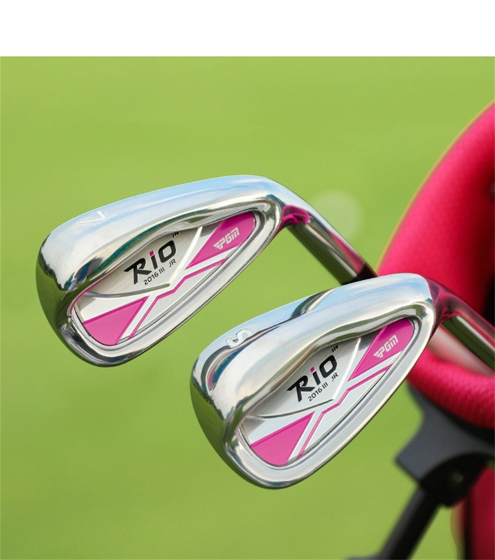 PGM Golf Club Children's Golf Iron Girls Grade #7 #S Sand Wedges Iron Club Rod Boy's Beginner Teenage Practice Rod