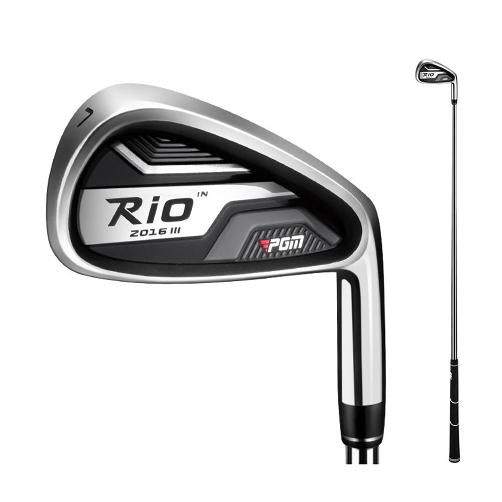 PGM Golf Men's Clubs RIO III #7 IRONS Pole Right Handed Professional Stainless Steel Golf Iron Club with R/S Graphite or Steel Shaft