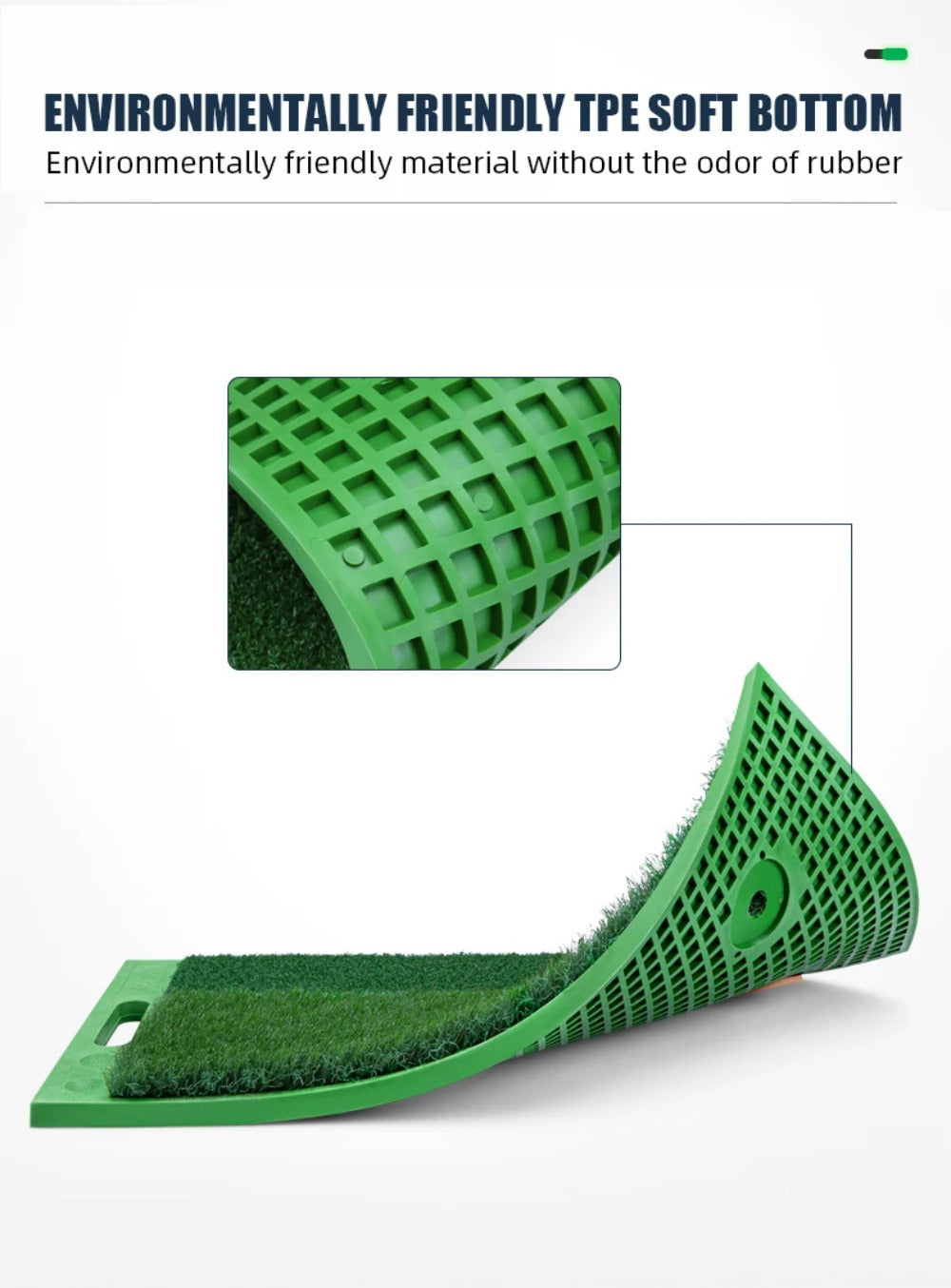 PGM Mini Golf Hitting Mats 30*60cm Golf Carpet Mat Training Aids