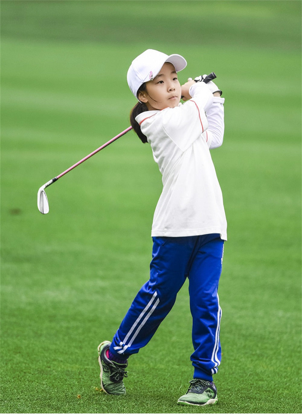 PGM Golf Sand Wedge 56 Degree Loft Carbon Shaft Left or Right Handed Junior Boys Girls Golf Club Wedges Sports