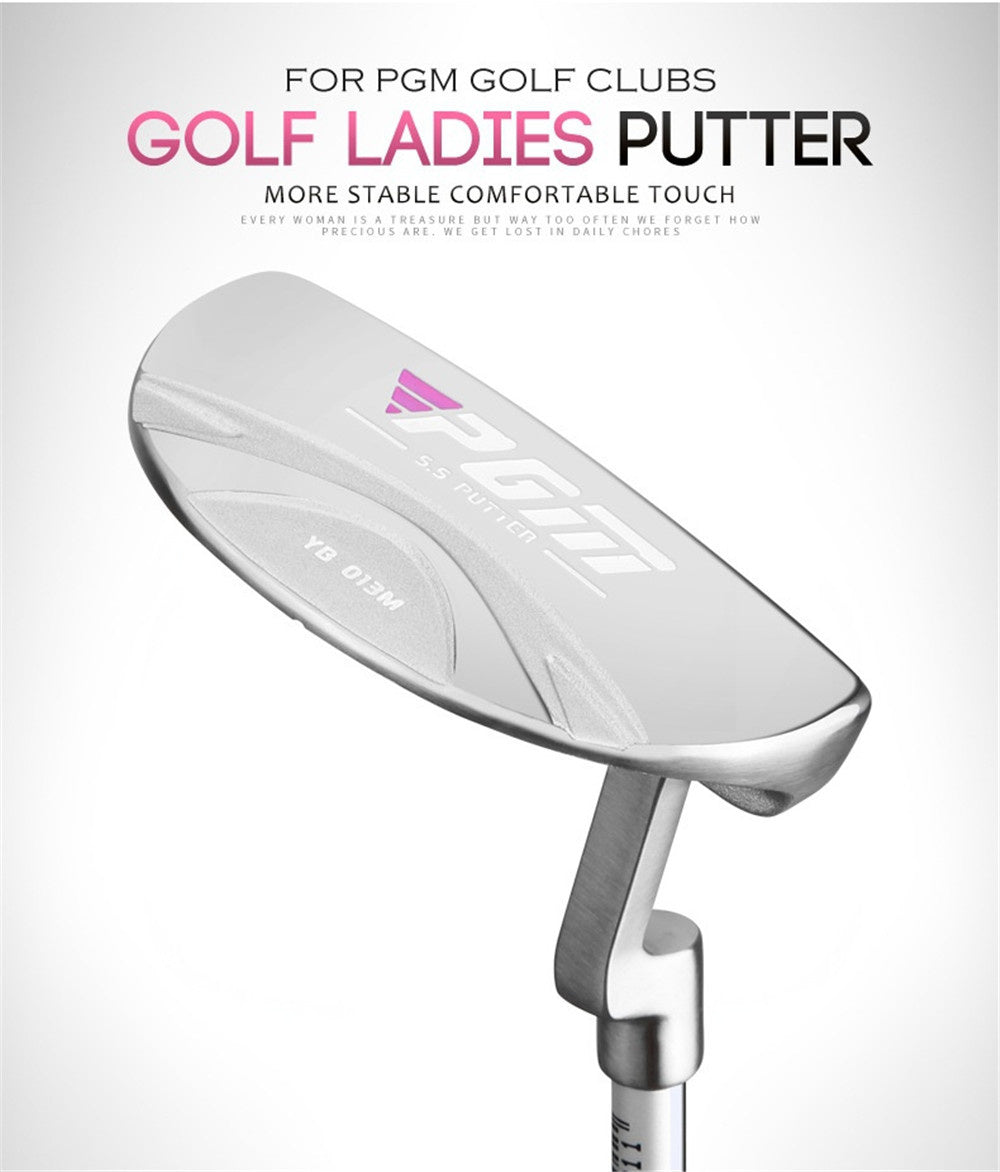 PGM Golf Putter Women Right Handed Stainless Steel Exercise Stick Professional Golf Clubs Putter Golf Push Rod Include Headcover