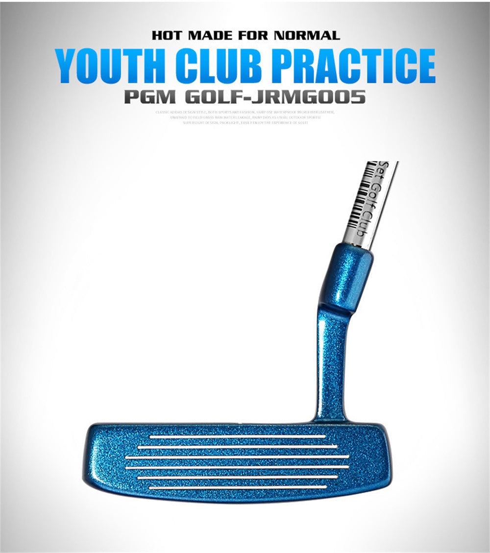 PGM Kids Golf Putters Right Handed 3 Degree Loft Golf Push Rod for Boys and Girls Aged 3-12 Golf Beginners Outdoor Sports