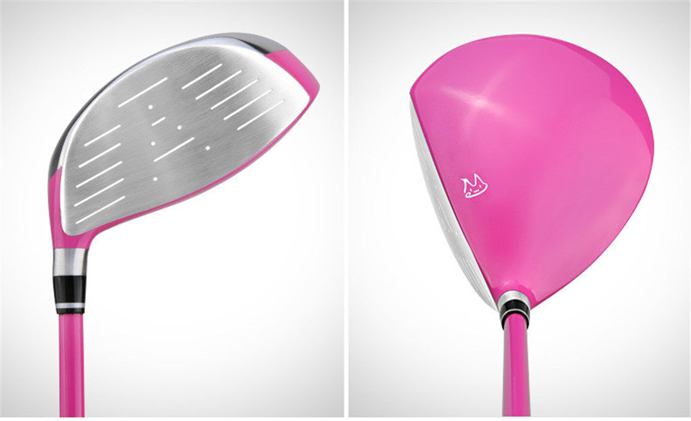 PGM 1#/5# Wood Golf Clubs Right Handed Junior Boys Girls Golf Drivers Hybrid Iron Wood Pole Coach Carbon Shaft with Headcover
