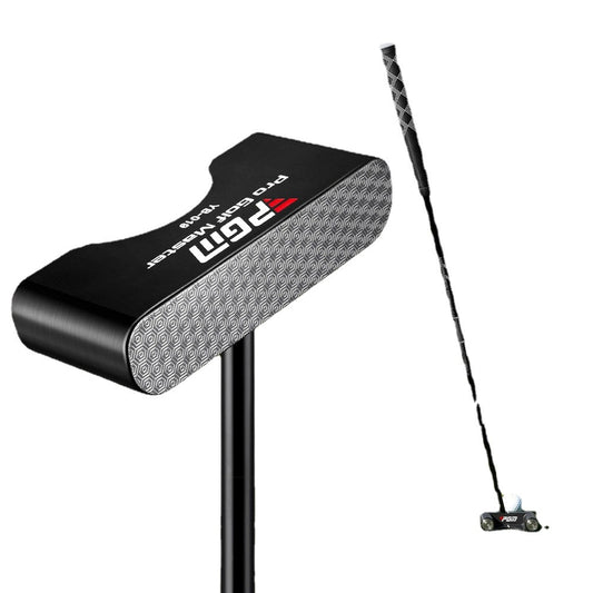PGM Golf Putter Standing for Perfect Alignment - Legal for Tournament Play | Stand Up Mallet Golf Putters for Men Women | with Golf Headcover