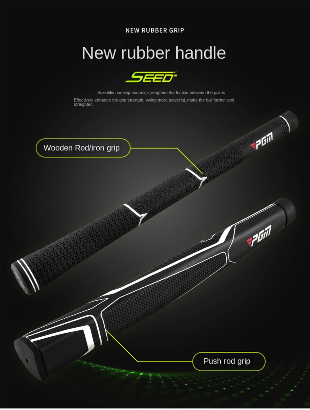 PGM Golf Mallet Putters Loft 3 Degree Junior Right Handed Golf Clubs Putter Stick Rod for Kids with Headcover for Boys Girls