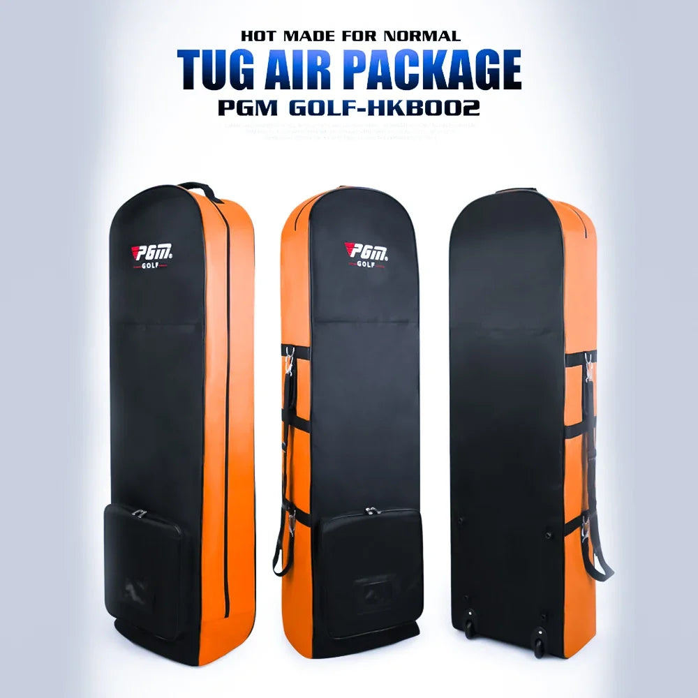 PGM Golf Aviation Bag Golf Bag with Silent Wheels Large Capacity Storage Foldable Airplane Travelling Golf Bags