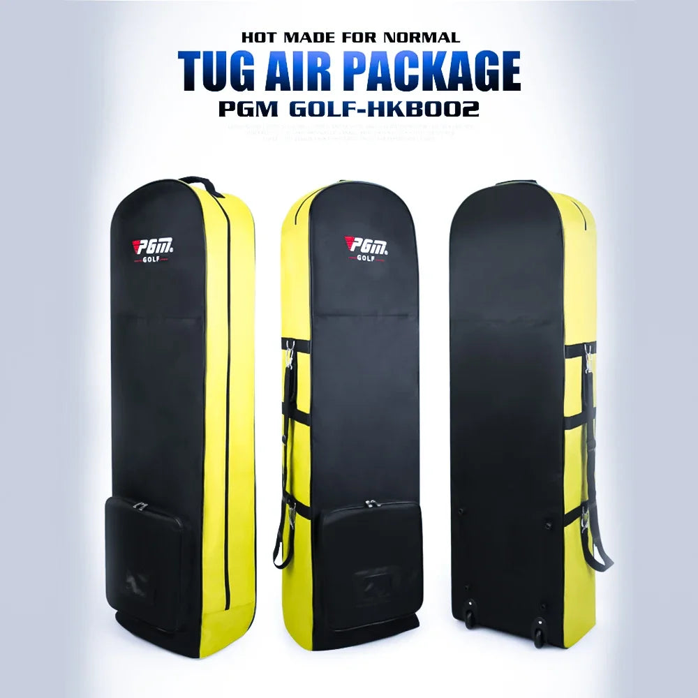 PGM Golf Aviation Bag Golf Bag with Silent Wheels Large Capacity Storage Foldable Airplane Travelling Golf Bags