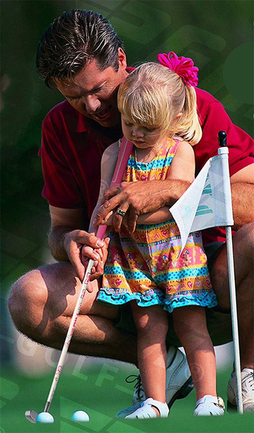 PGM Golf Putter Beginners Kids Left and Right Handed 3 Degree Loft Practice Clubs for Boys and Girls Sports Push Rod Putters