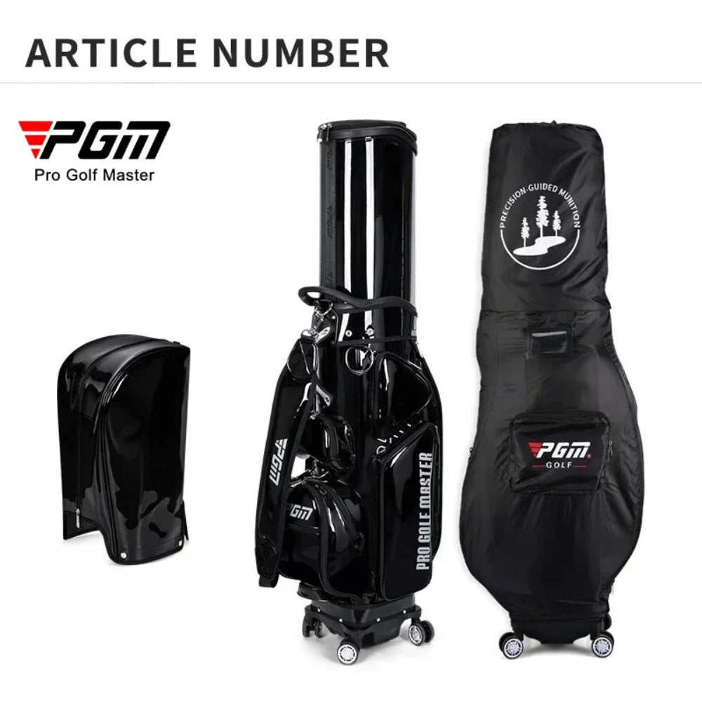 PGM Unisex Golf Travel Bag Colorful Waterproof Four-wheel Flat  Air Consignment Bags Golf Aviation Bag Large Capacity