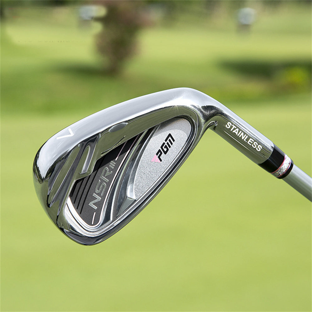 PGM Golf Club Women's #7-iron Stainless Steel Golf Single Beginner Golf Iron Practice Competition Club with Headcover
