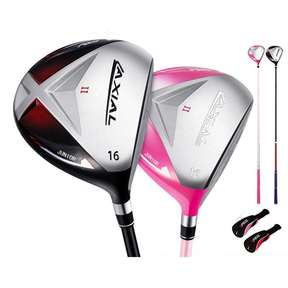 PGM Junior Golf Clubs Kids Right Handed #1 Drivers, #5 UT Hybrids Iron Children Practice Pole Carbon Shaft Golf Club Wood